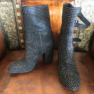 Laurence Dacade Merli Studded Suede Boots